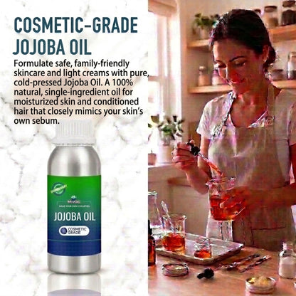 Jojoba Oil (Golden) applications in skincare haircare and body care products