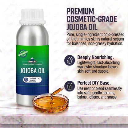 Jojoba Oil (Golden) for cosmetic and personal care formulations