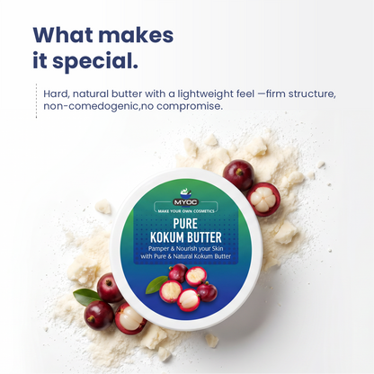 Kokum Butter texture and formulation properties