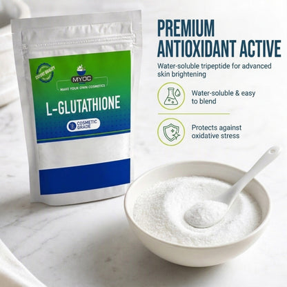 L-Glutathione active ingredient for skincare formulations