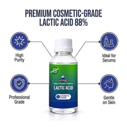 How to use Lactic Acid in cosmetic formulations
