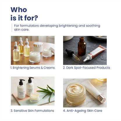 Licorice Root Extract applications in serums creams masks and hair care products