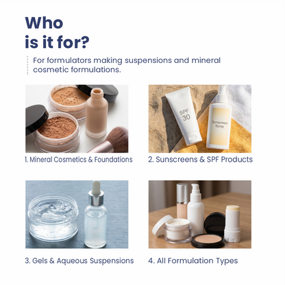 Magnesium Aluminium Silicate applications in skincare haircare and personal care products