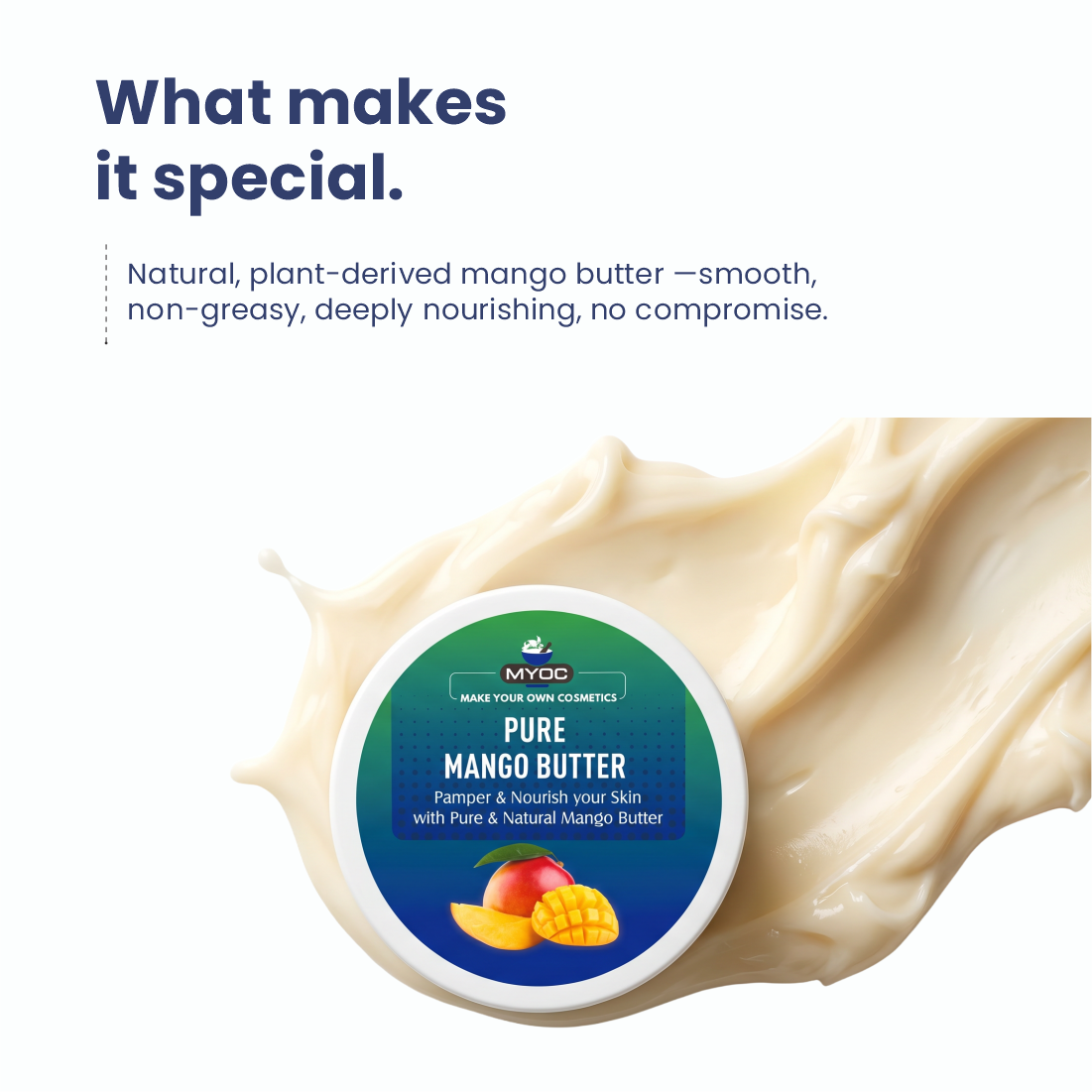 Mango Butter texture and formulation properties