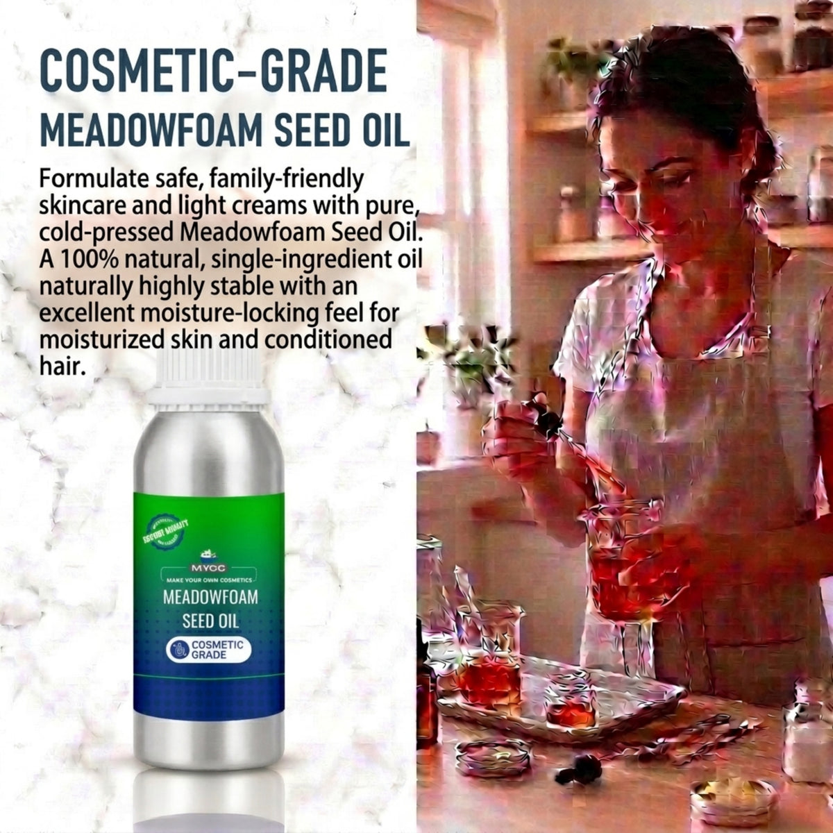 Meadowfoam Seed Oil applications in skincare haircare and body care products
