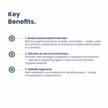 Methyl Paraben key benefits for cosmetic formulation preservation
