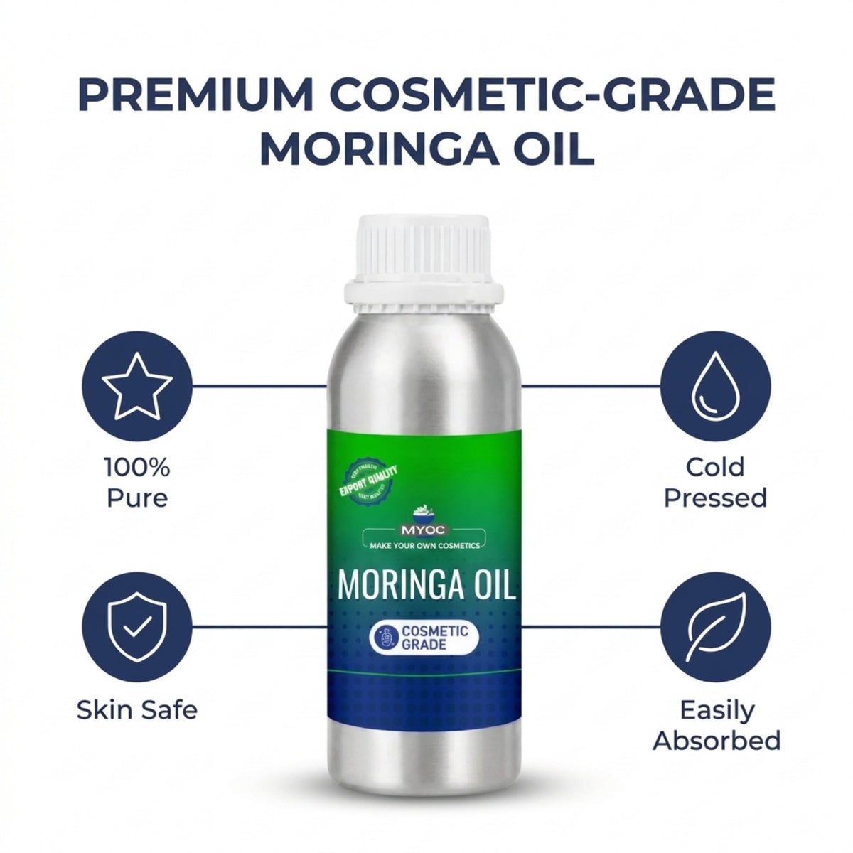 How to use Moringa Oil in cosmetic formulations