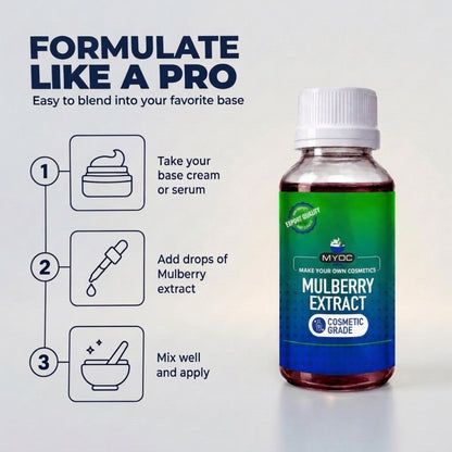 Mulberry Extract key benefits for skincare and haircare formulations
