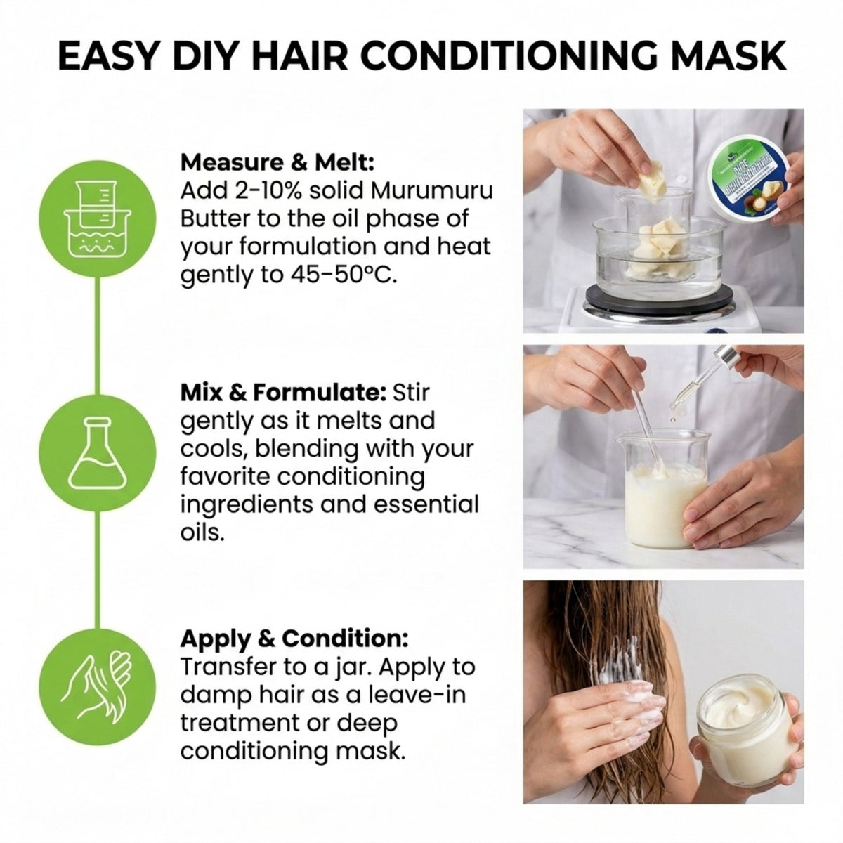 Murumuru Butter key benefits for cosmetic formulations