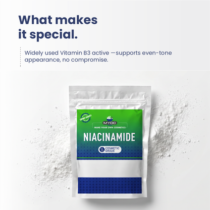 Niacinamide formulation properties and cosmetic applications