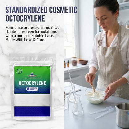 Octocrylene applications in skincare haircare and personal care products