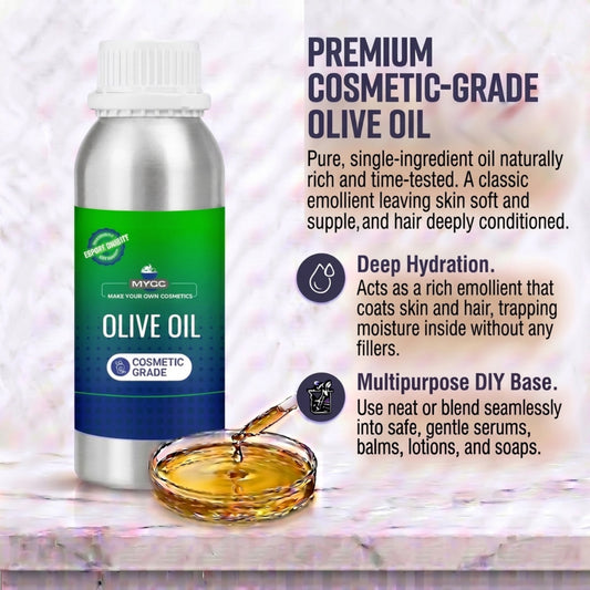 Olive Oil for cosmetic and personal care formulations