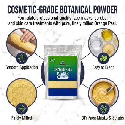Orange Peel Powder key benefits for cosmetic formulations