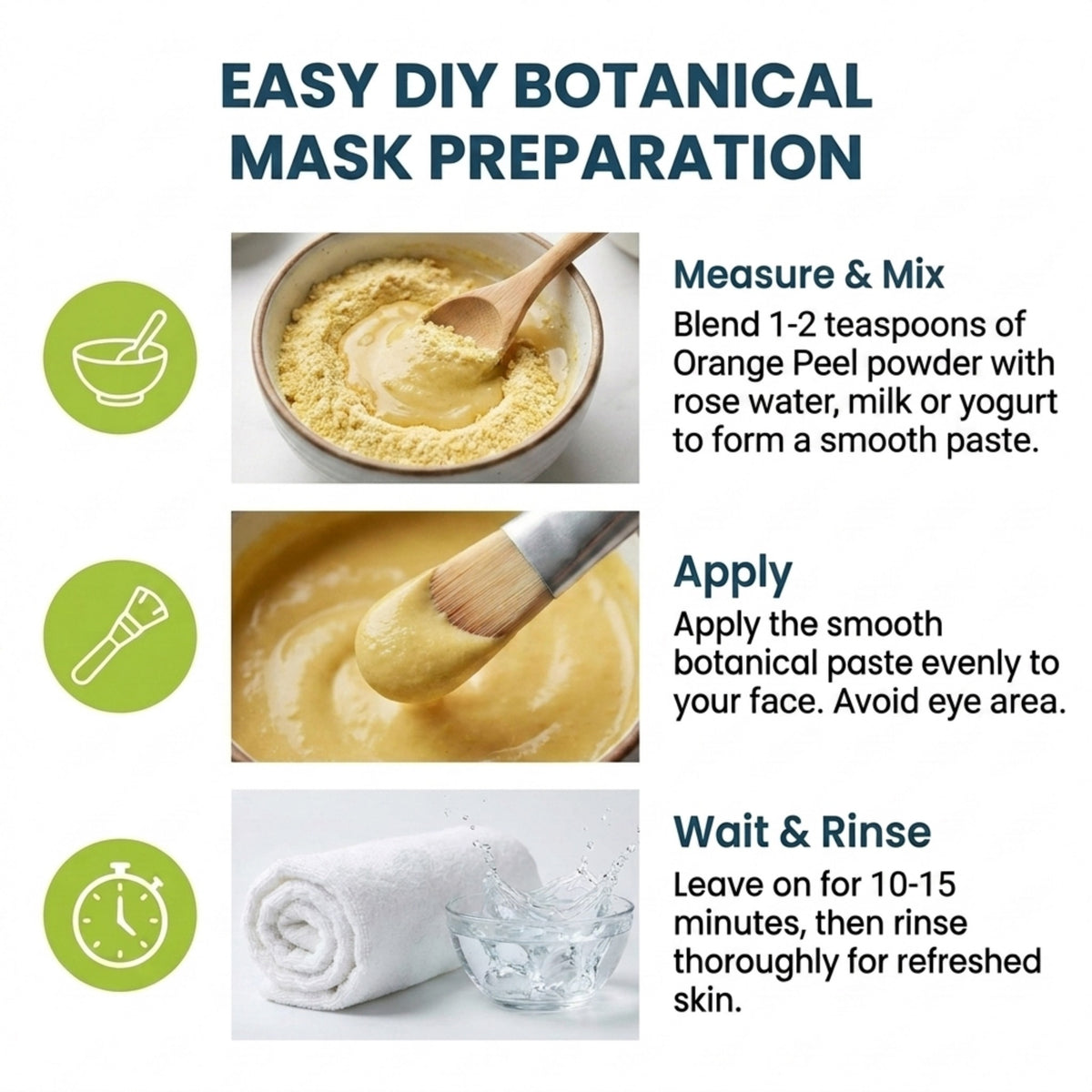 Orange Peel Powder formulation properties and ingredient profile