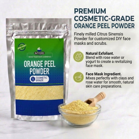 Orange Peel Powder powder for cosmetic and personal care formulations