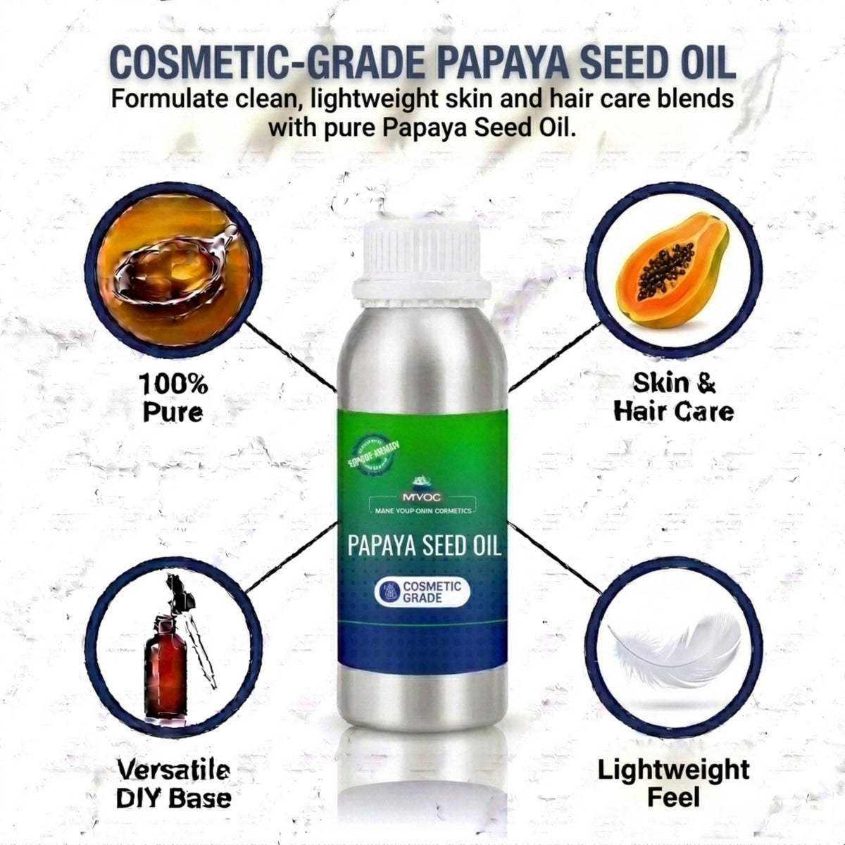 Papaya Seed Oil key formulation benefits and properties