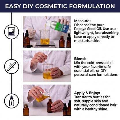 Papaya Seed Oil ingredient profile for skin and hair care formulations