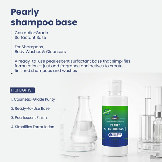 Pearly shampoo base ready base for personal care formulations