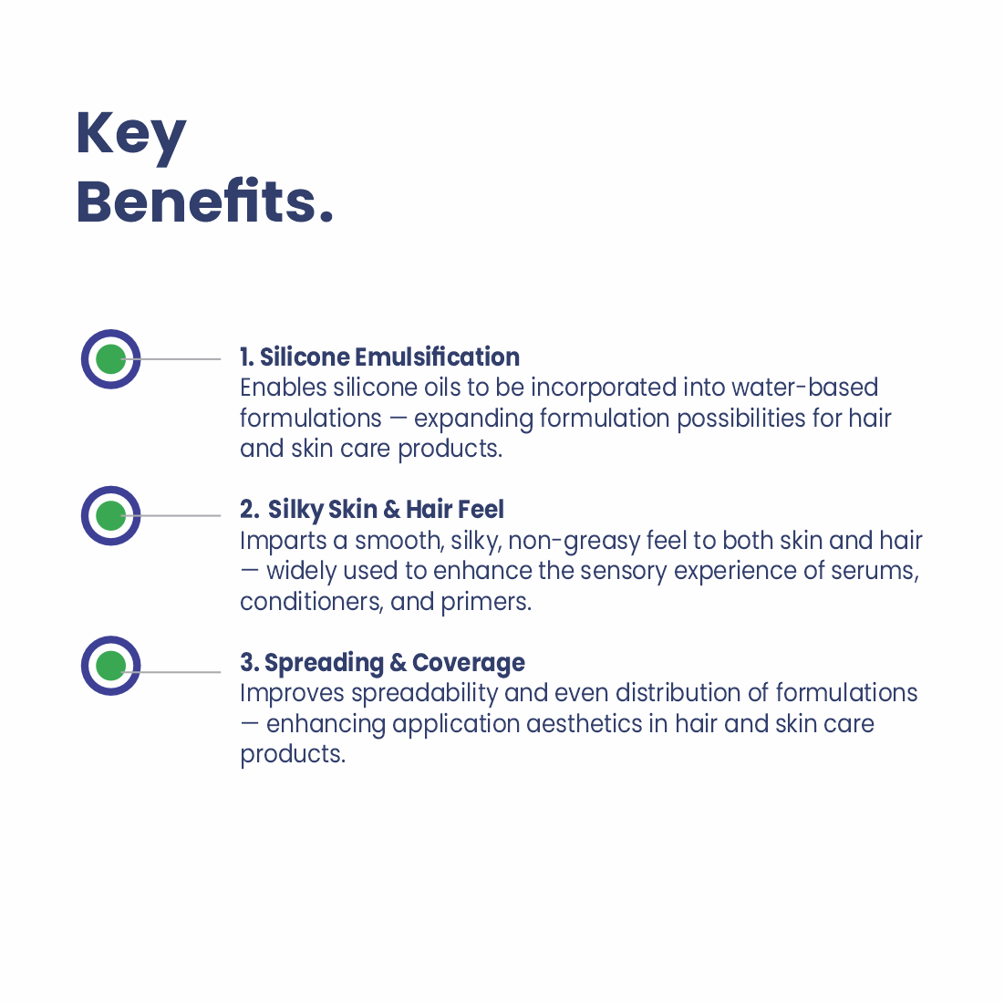 PEG-10 Dimethicone Benefits for Silicone Emulsification, Silky Feel and Improved Spreadability