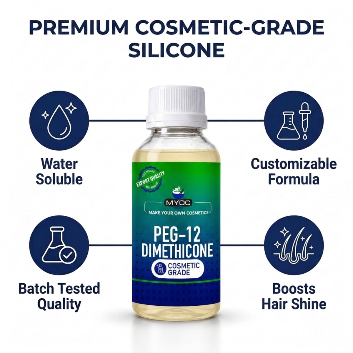 How to use PEG-12 Dimethicone in cosmetic formulations