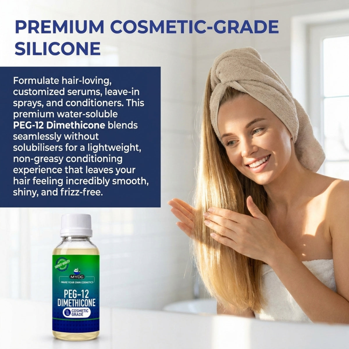 PEG-12 Dimethicone applications in skincare haircare and personal care products