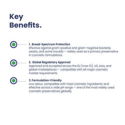 Phenoxyethanol key benefits for cosmetic formulation preservation