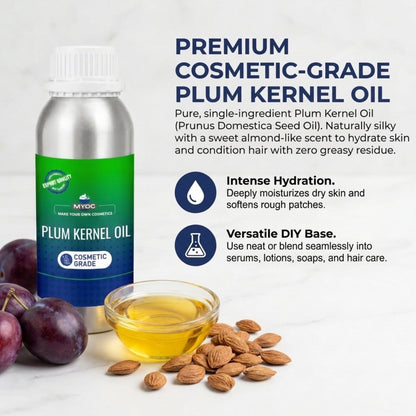 Plum Kernel Oil for cosmetic and personal care formulations