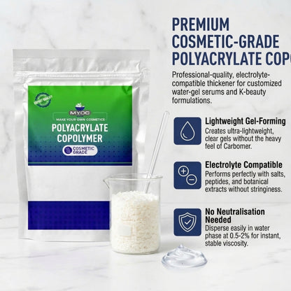 Polyacrylate Copolymer ingredient for cosmetic and personal care formulations