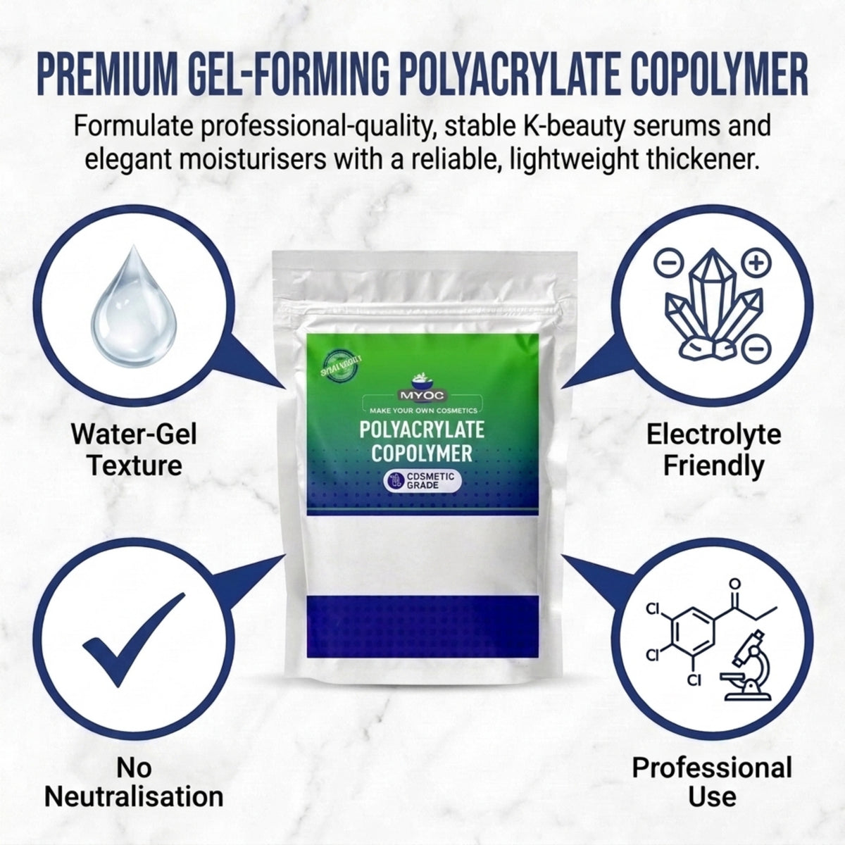 Polyacrylate Copolymer key benefits for cosmetic formulations