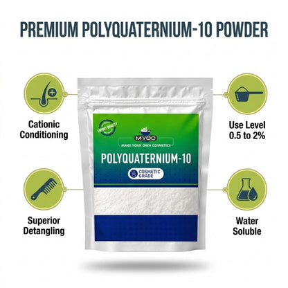 How to use Polyquaternium-10 in cosmetic formulations