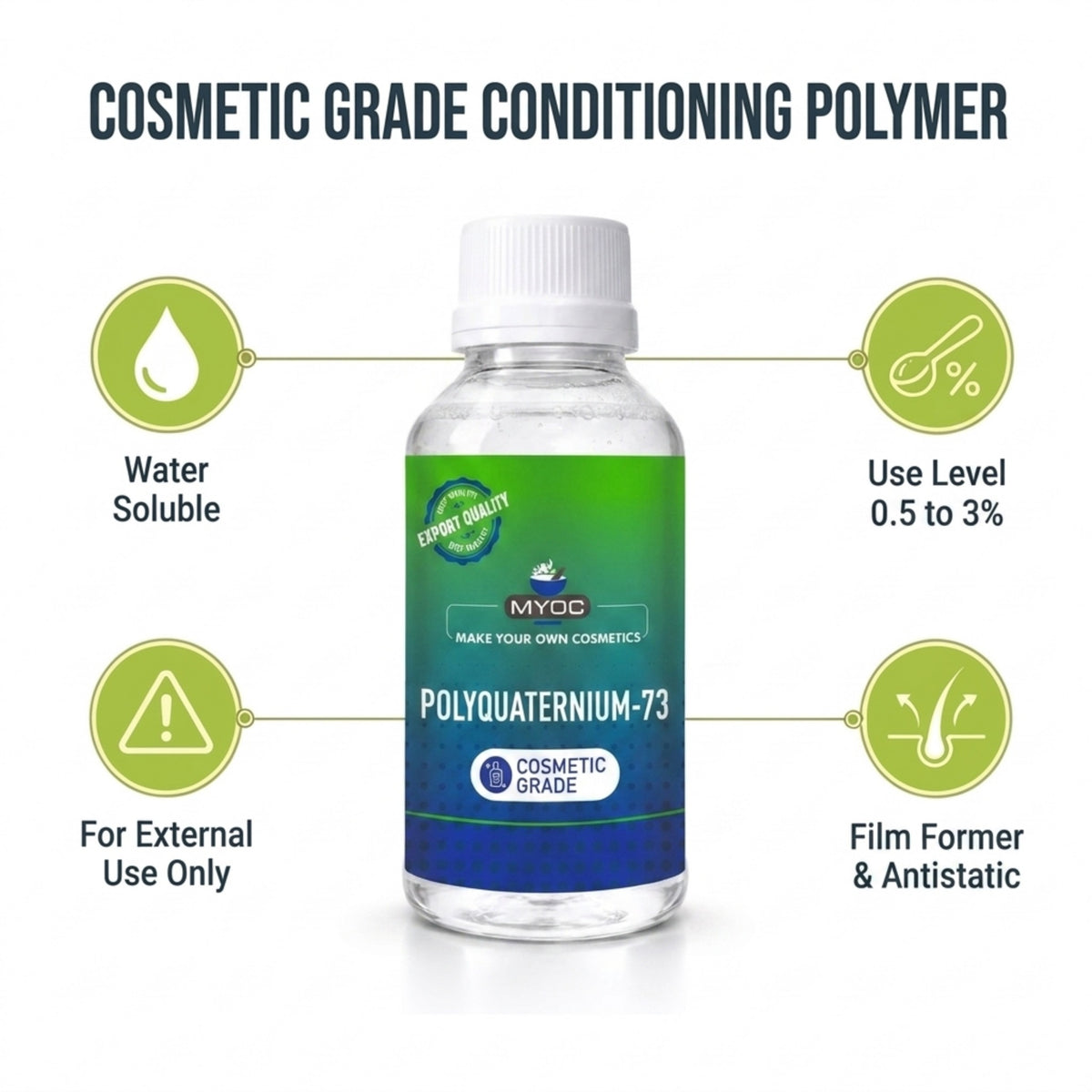 How to use Polyquaternium-73 in cosmetic formulations