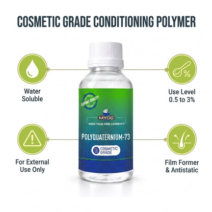 How to use Polyquaternium-73 in cosmetic formulations