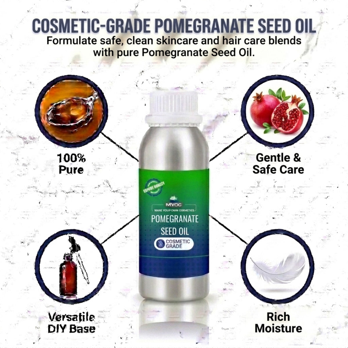 Pomegranate Seed Oil key formulation benefits and properties