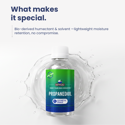 Propanediol formulation properties and ingredient profile