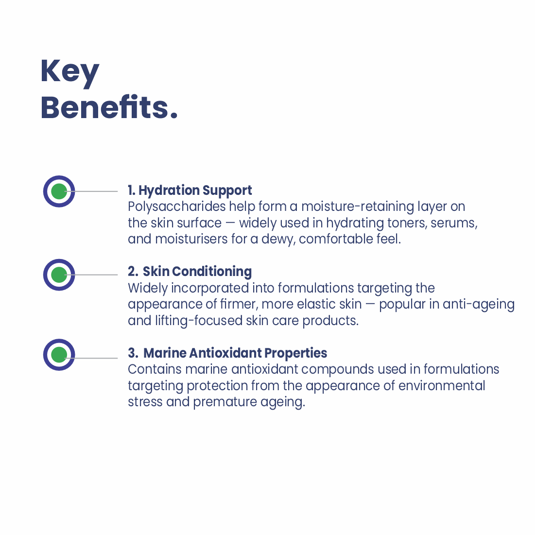 Red Algae Liquid Extract key benefits for skincare and haircare formulations