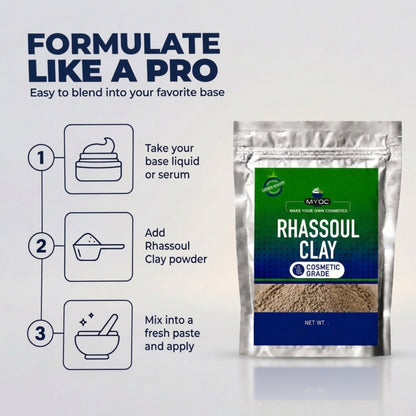 Rhassoul Clay key benefits for cosmetic formulations