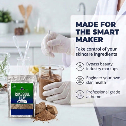 How to use Rhassoul Clay in cosmetic formulations