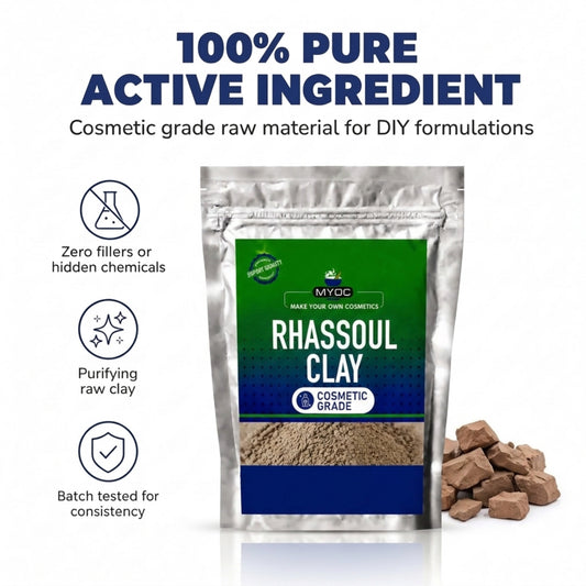 Rhassoul Clay powder for cosmetic and personal care formulations