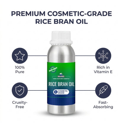How to use Rice Bran Oil in cosmetic formulations