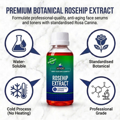 Rosehip Extract key benefits for skincare and haircare formulations
