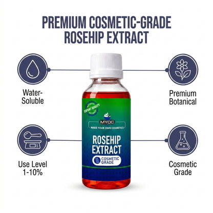 How to use Rosehip Extract in cosmetic formulations