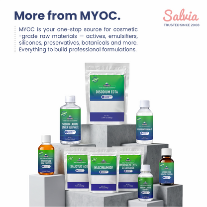 Salicylic Acid cosmetic formulation and raw material reference