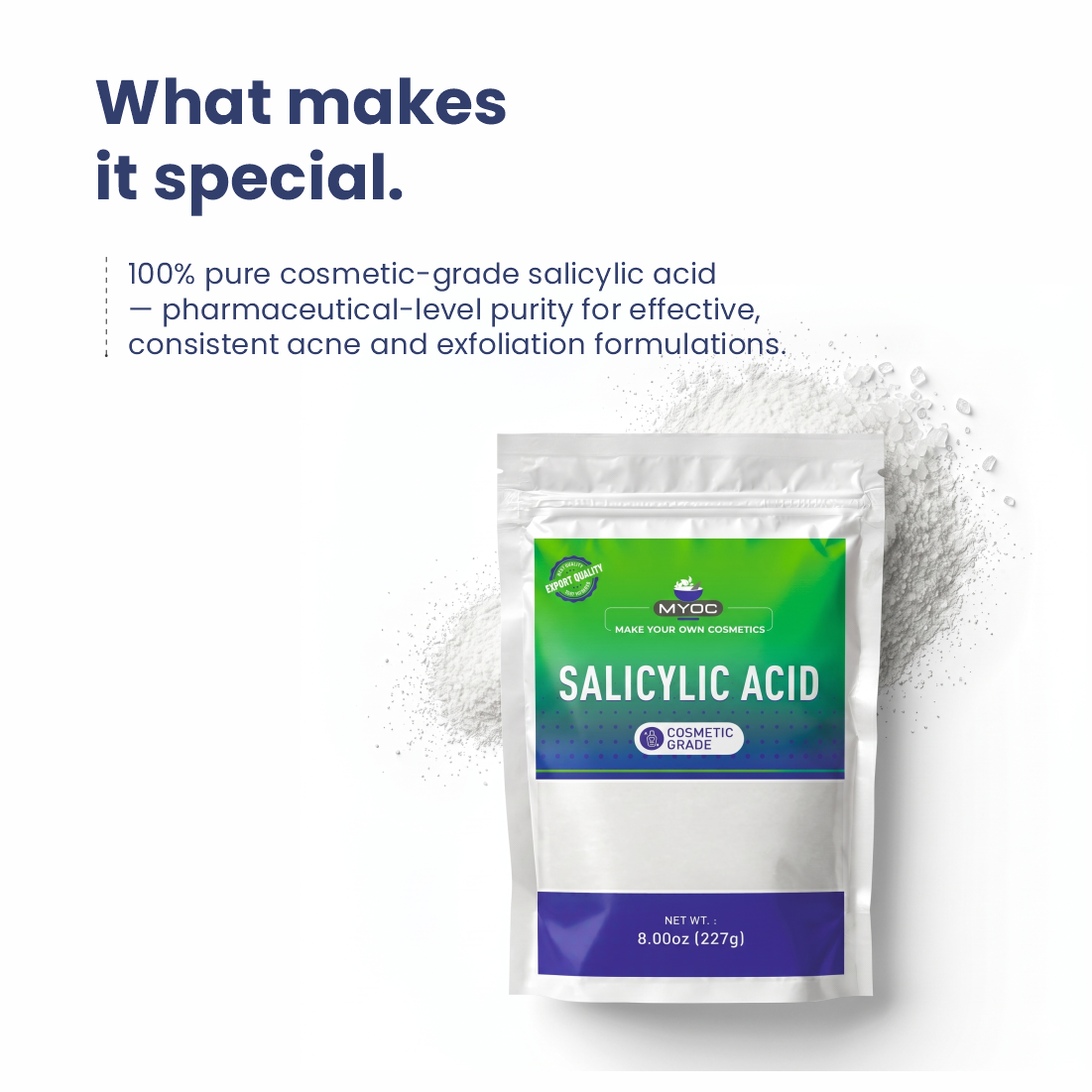 Salicylic Acid formulation properties and cosmetic applications