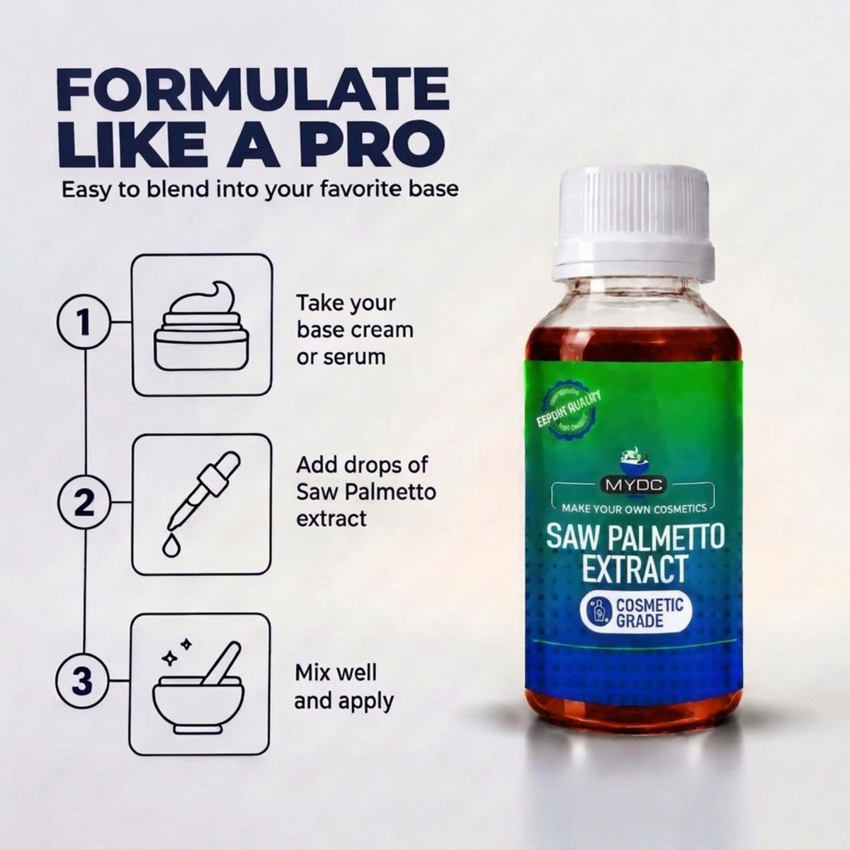 Saw Palmetto Extract key benefits for skincare and haircare formulations