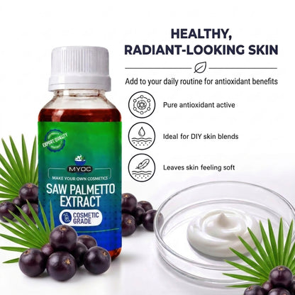 Saw Palmetto Extract formulation properties and cosmetic applications