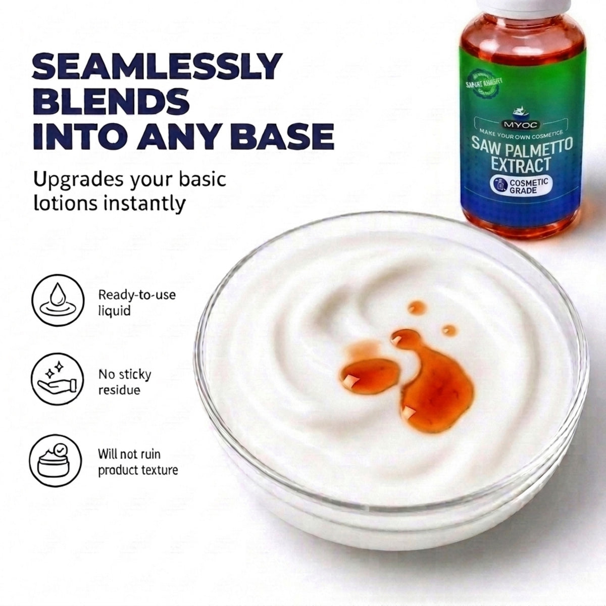 Saw Palmetto Extract applications in serums creams masks and hair care products