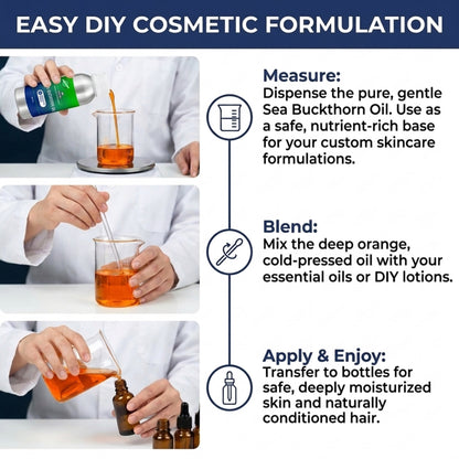 Sea Buckthorn Oil ingredient profile for skin and hair care formulations